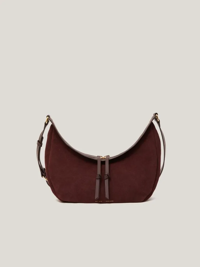 Jigsaw Melbury Soft Suede Bag Port Women Bags