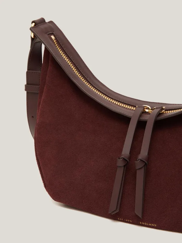 Jigsaw Melbury Soft Suede Bag Port Women Bags