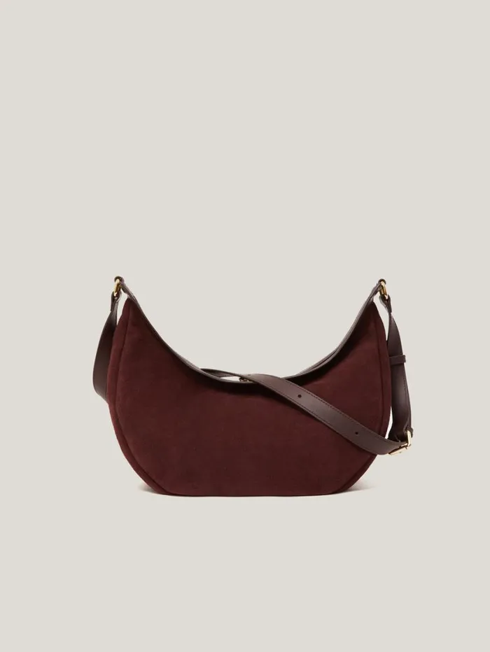 Jigsaw Melbury Soft Suede Bag Port Women Bags