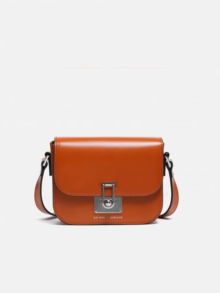 Jigsaw Meret Crossbody Orange Women Leather