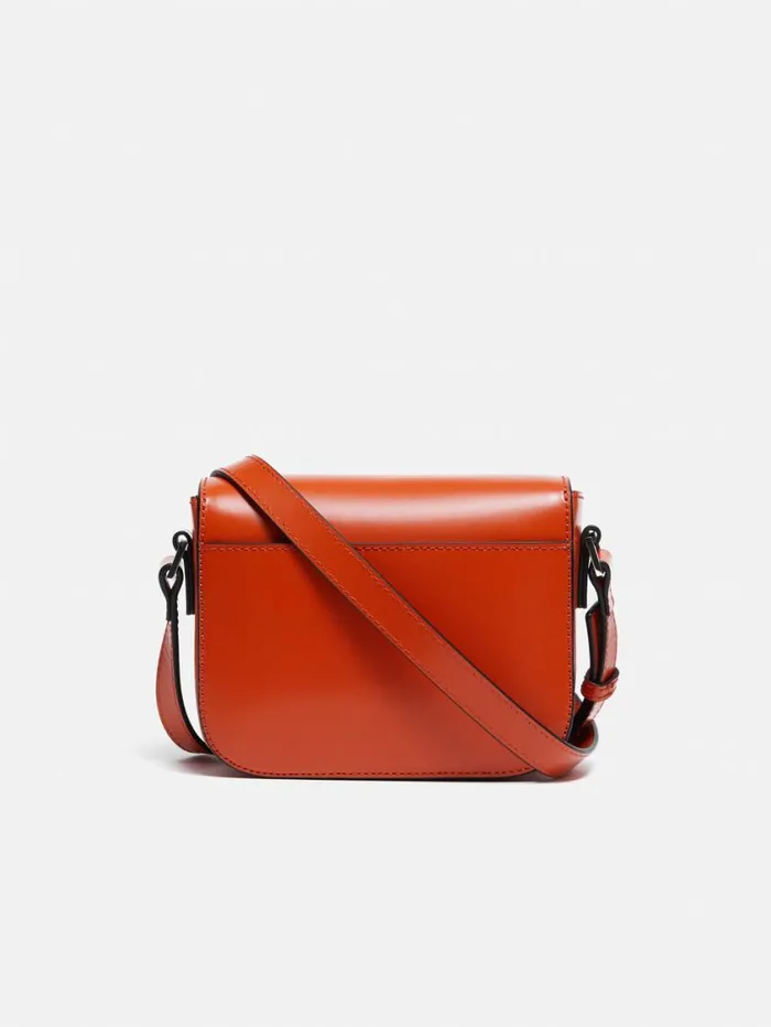 Jigsaw Meret Crossbody Orange Women Leather