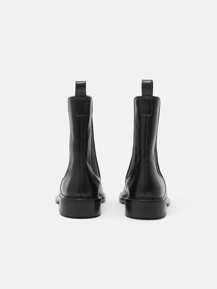 Jigsaw Pembridge Leather Chelsea Boot Black Women Boots