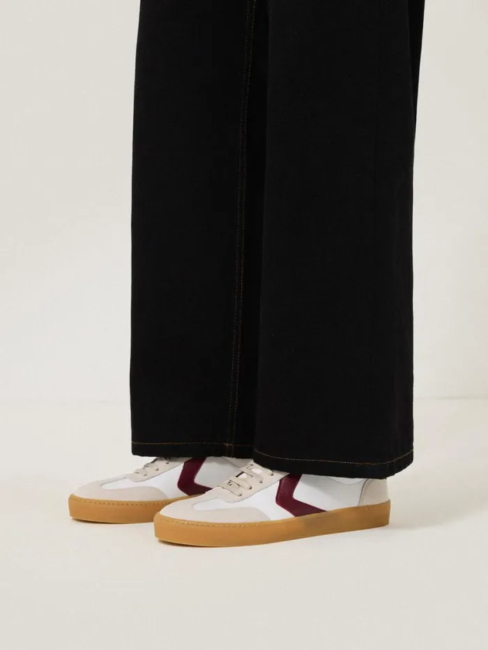 Jigsaw Portland Vintage Classic Trainer White Women Trainers