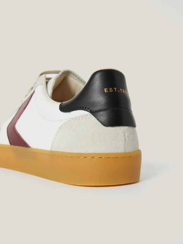 Jigsaw Portland Vintage Classic Trainer White Women Trainers