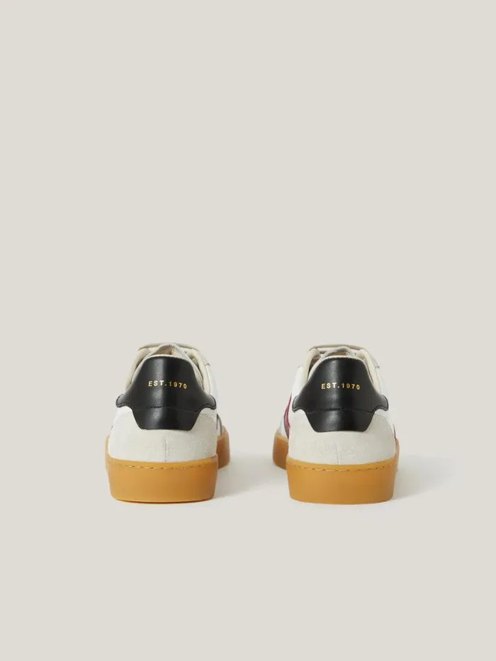 Jigsaw Portland Vintage Classic Trainer White Women Trainers