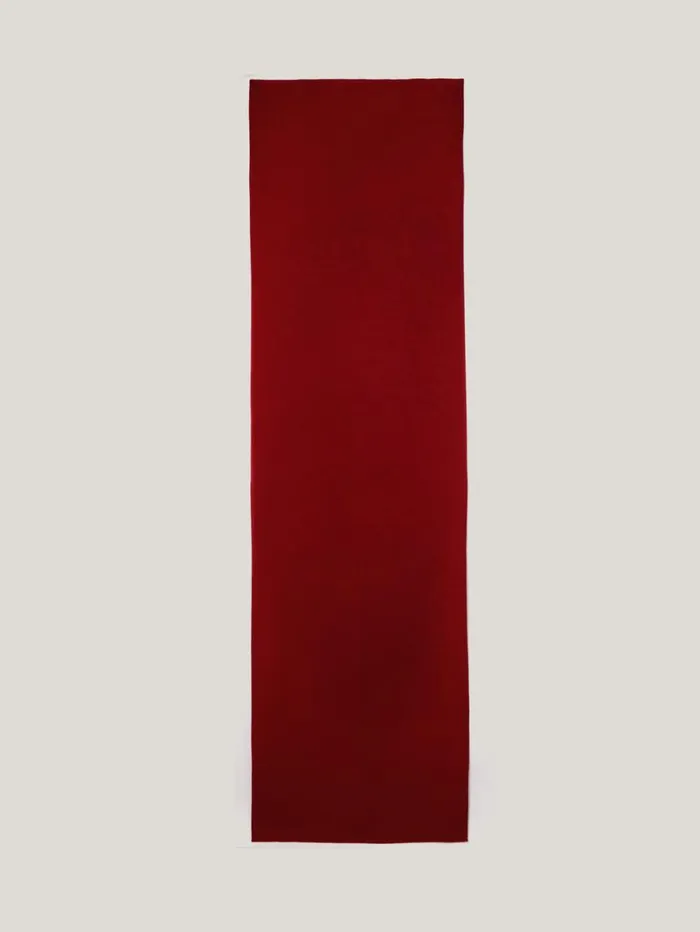 Jigsaw Pure Cashmere Blanket Scarf Red Women Ponchos and Scarves