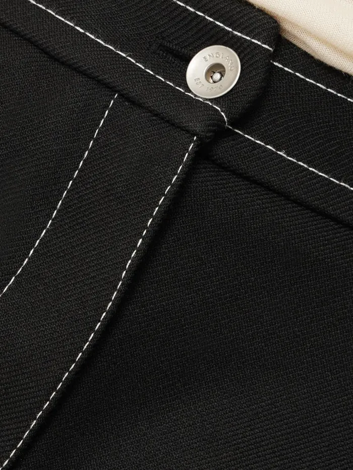 Jigsaw Seamed Detail A Line Skirt Black Women Skirts