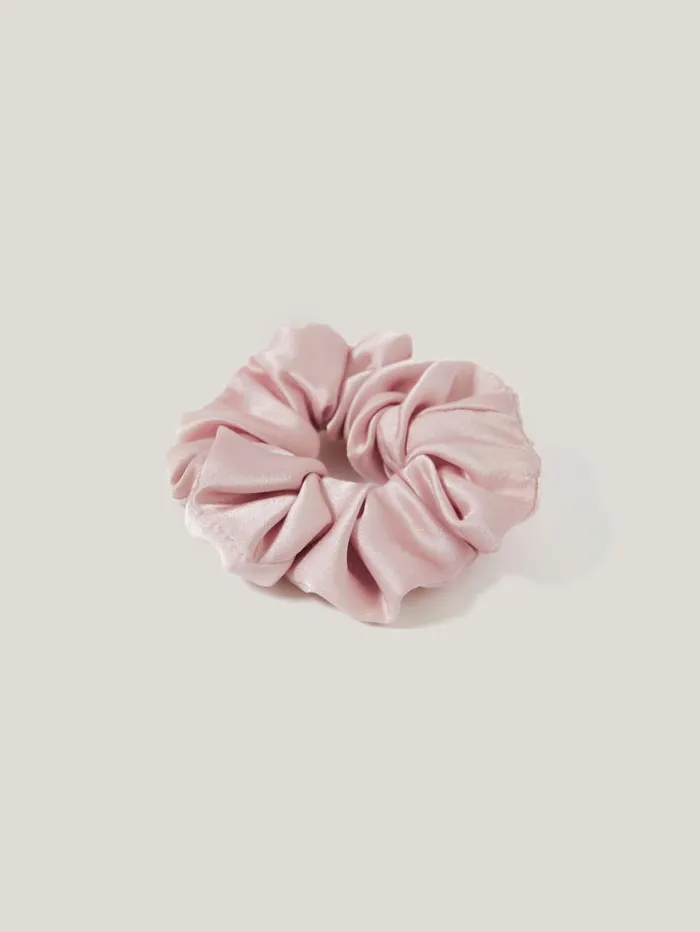 Jigsaw Silk Scrunchie Dusty Pink Women Pyjamas and Loungewear