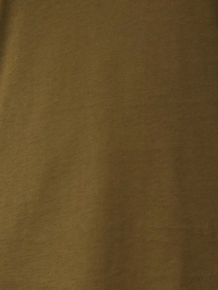 Jigsaw Supima Cotton Long Sleeve Tee Olive Women Shirts and Tops