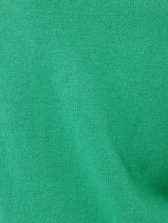 Jigsaw Wool Cashmere Blend V Neck Green Women Knitwear and Cashmere