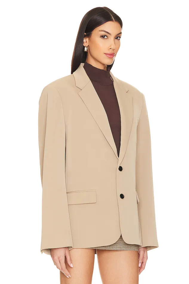 Joan Blazer Tan Women Lovers and Friends Jackets and Coats Joan Blazer Tan Women Lovers and Friends Jackets and Coats