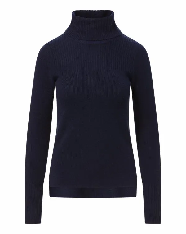 Jurnee Cashmere Turtleneck Navy Women Veronica Beard Sweaters Jurnee Cashmere Turtleneck Navy Women Veronica Beard Sweaters