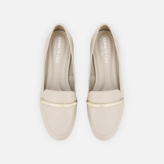 Kenneth Cole Balance Loafer Resin Bar Stone Women Flats