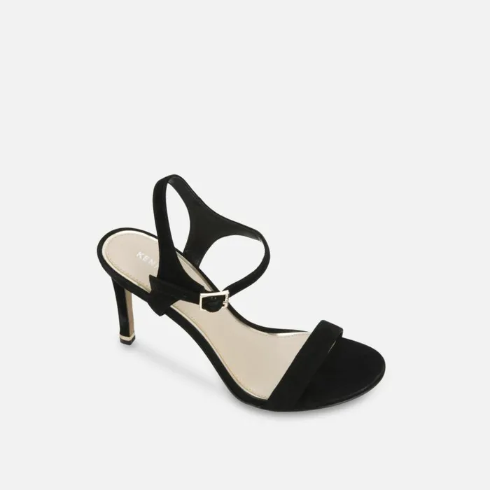 Kenneth Cole Brandy 85 Ankle Strap Heel Black Women Heels