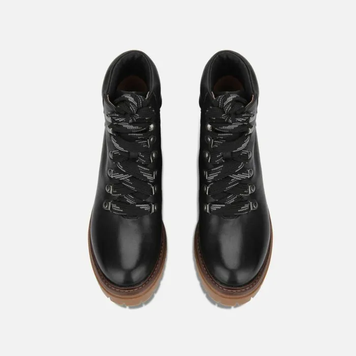 Kenneth Cole Brooklyn Waterproof Leather Tread Sole Boot Black Women Boots Booties Kenneth Cole Brooklyn Waterproof Leather Tread Sole Boot Black Women Boots Booties
