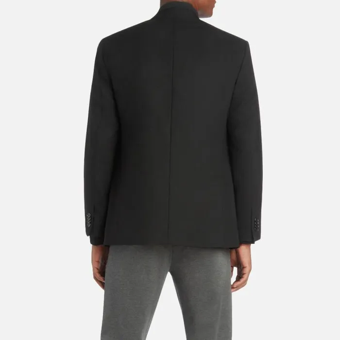 Kenneth Cole Extreme Black Travel Ready Modern Fit Stretch Suit Jacket Extreme Black Men Suiting