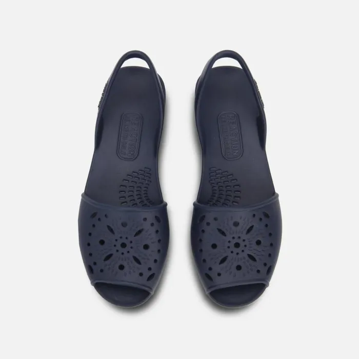 Kenneth Cole Fine Glass Slingback Sandal With Eva Navy Women Sandals