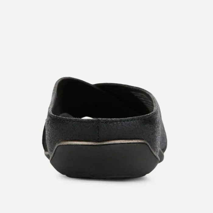 Kenneth Cole Glam Jewel X Band Slide Black Women Sandals