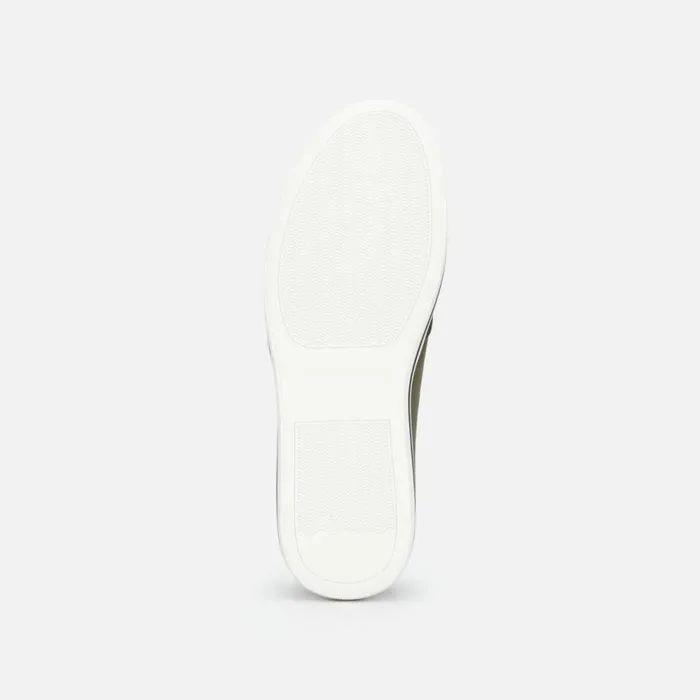 Kenneth Cole Kam Stripe Slip On Witt Olive Women Sneakers