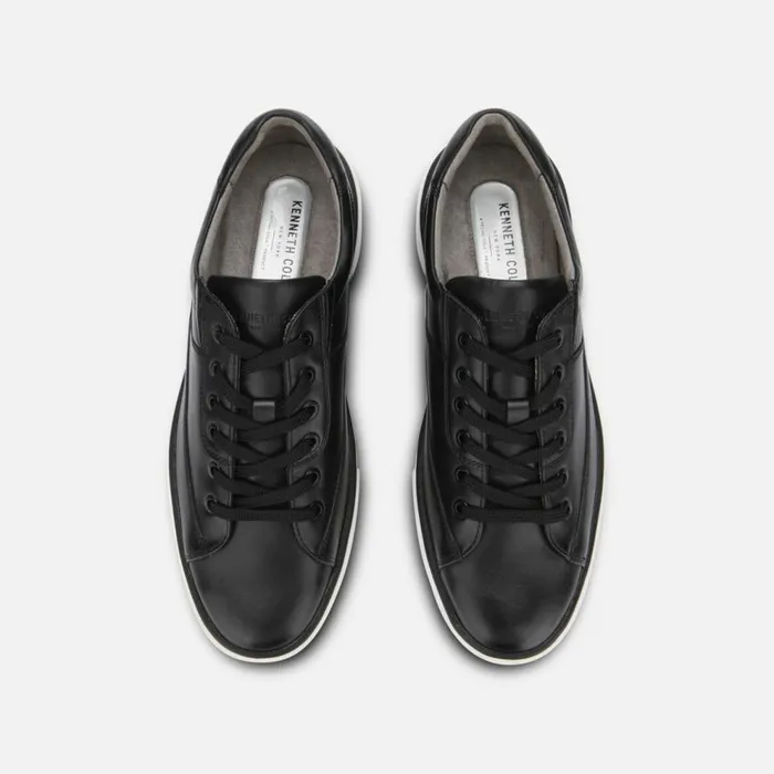 Kenneth Cole Liam Stripe Sneaker Black Men Sneakers