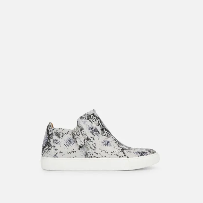 Kenneth Cole Lowe Double Zip Whiteblue Women Sneakers