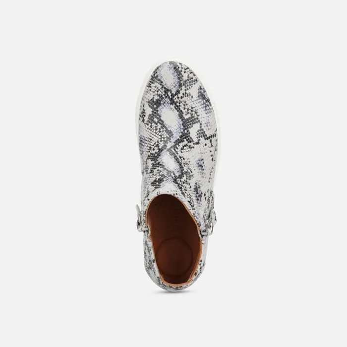 Kenneth Cole Lowe Double Zip Whiteblue Women Sneakers