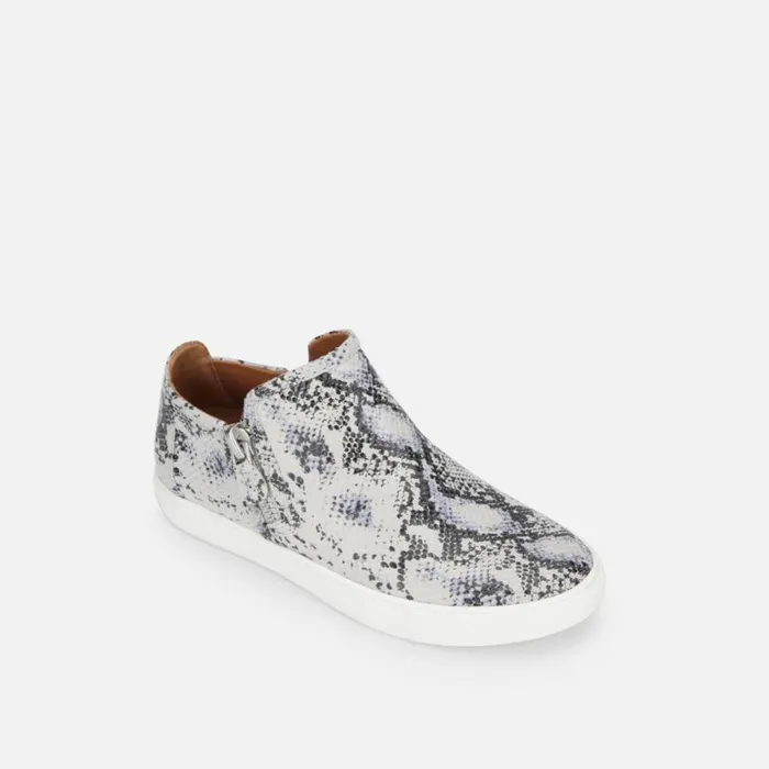 Kenneth Cole Lowe Double Zip Whiteblue Women Sneakers