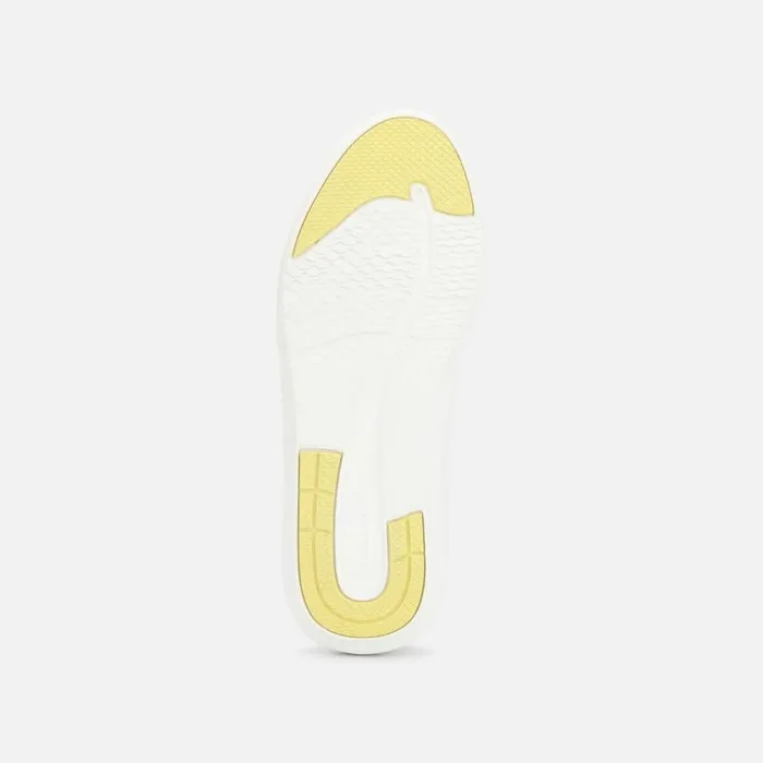 Kenneth Cole Mello Neon Leather Platform Sneaker Mello Yellow Women Sneakers