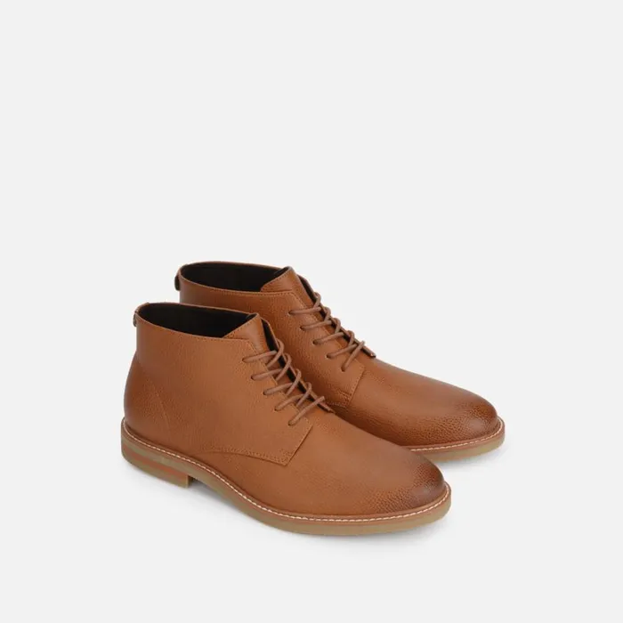 Kenneth Cole Peyton Chukka Boot Cognac Men Boots