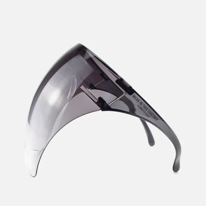 Kenneth Cole Protective Face Shield Grey WomenMen Protective Wear