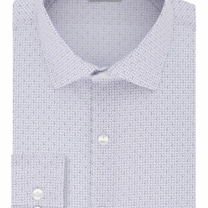 Kenneth Cole Purple Printls Slim Fit Spread Collar Purple Multi Men Dress Shirts Kenneth Cole Purple Printls Slim Fit Spread Collar Purple Multi Men Dress Shirts