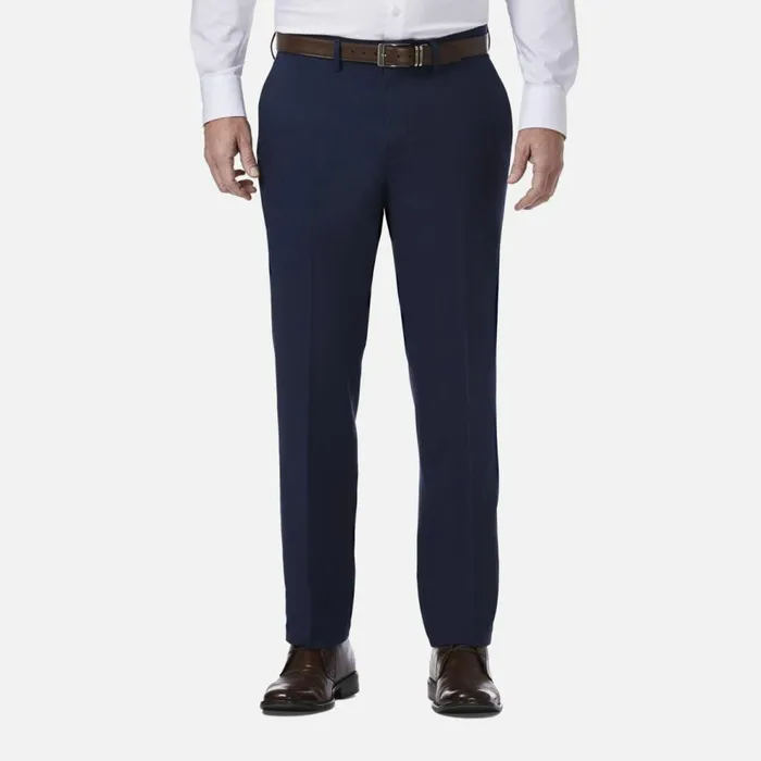 Kenneth Cole Stretch Gab Slim Fit Flex Waistband Flat Front Dress Pant Royal Blue Men Bottoms Kenneth Cole Stretch Gab Slim Fit Flex Waistband Flat Front Dress Pant Royal Blue Men Bottoms