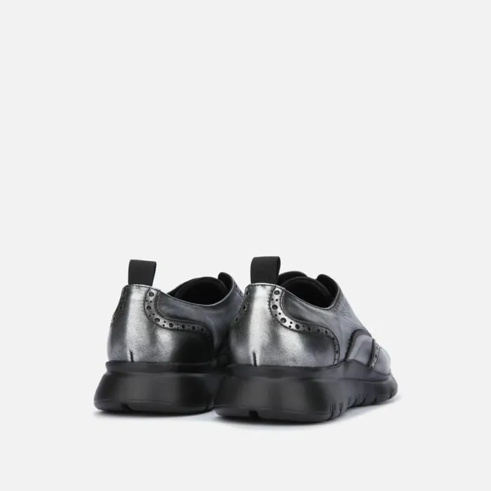 Kenneth Cole Trent Brogue Oxford With Flex Silver Men Oxfords