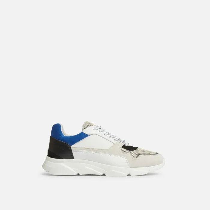 Kenneth Cole Varden Mid Jogger Sneaker Beigecobalt Men Sneakers