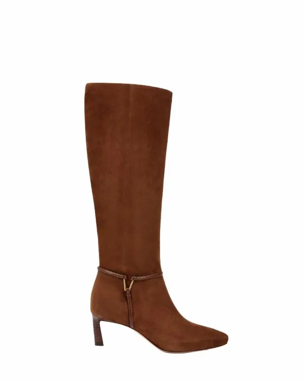 Kenzie MidHeel Tall Boot WideCalf Cedar Women Veronica Beard Shoes Kenzie MidHeel Tall Boot WideCalf Cedar Women Veronica Beard Shoes