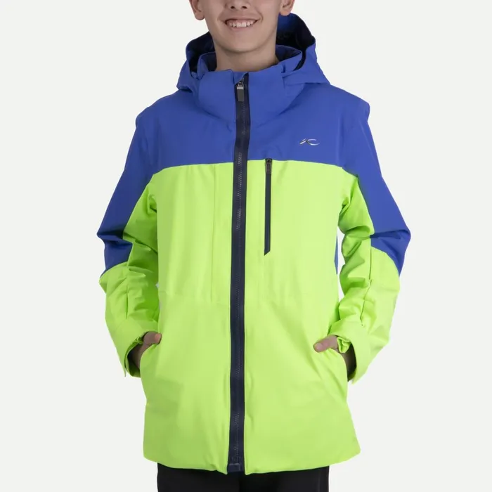 Kids Boys039 Shred Jacket Mykonoslimelight KJUS Jackets