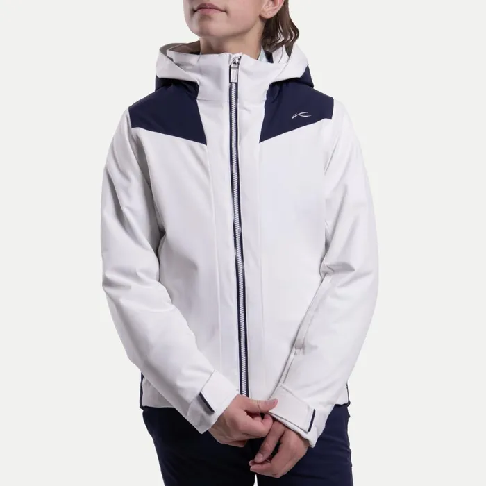Kids Girls039 Formula Jacket Whiteatlanta Blue KJUS Jackets