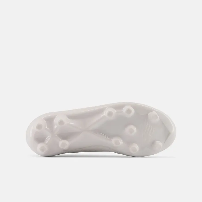 Kids Tekela v4 Magique Junior FG White Cleats New Balance