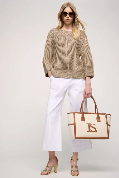 Knitwear Luisa Spagnoli Women Cedri Cedri Beige