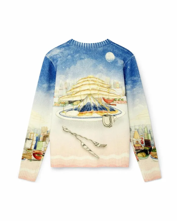 Knitwear Men Casablanca Paris Casa Cafe Knit Sweater