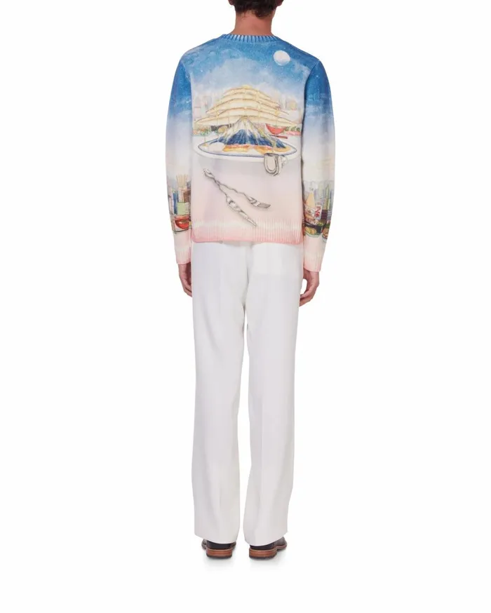 Knitwear Men Casablanca Paris Casa Cafe Knit Sweater