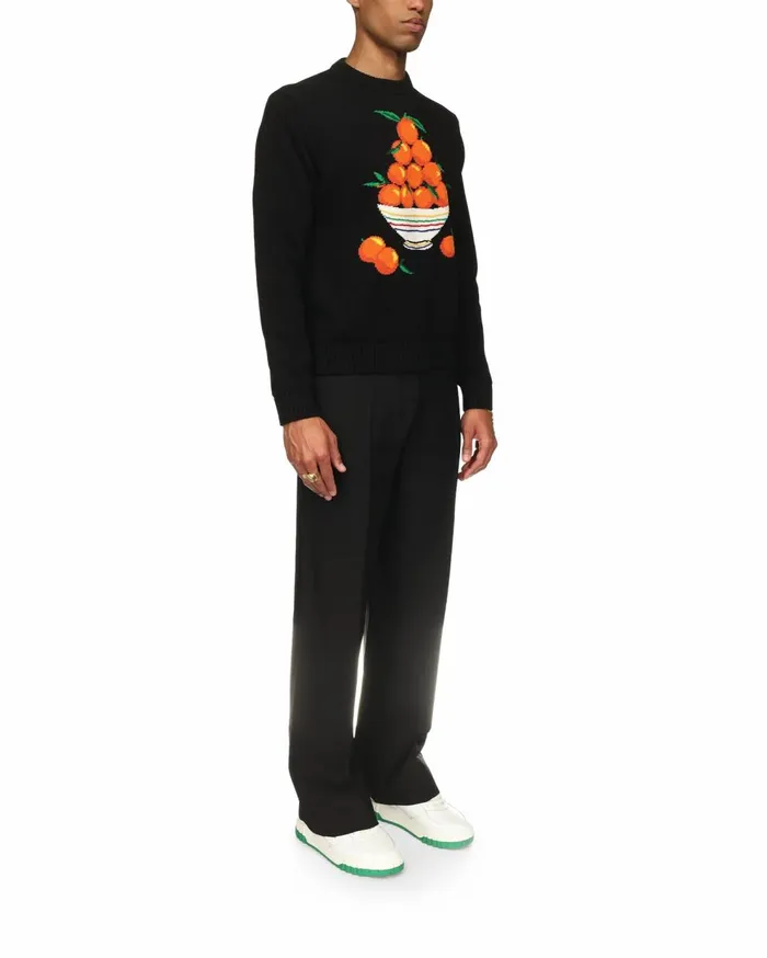 Knitwear Men Casablanca Paris Pyramide D039Oranges Jumper