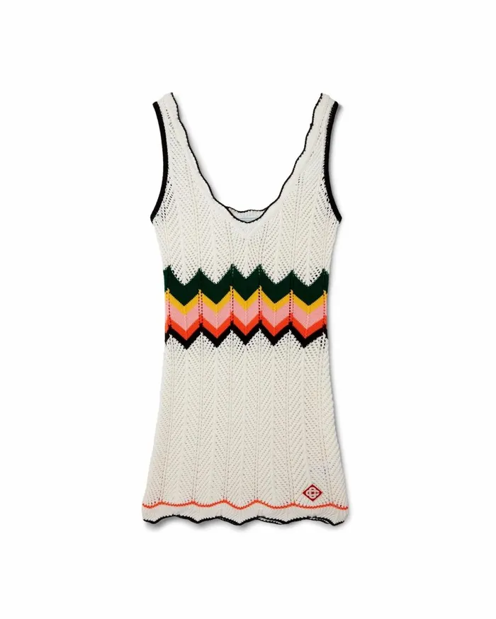 Knitwear Women Casablanca Paris Chevron Lace Dress
