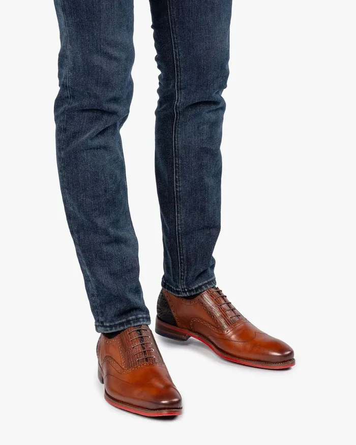Lace Shoes Men Floris Van Bommel De Stapper 0300 Calf Leather