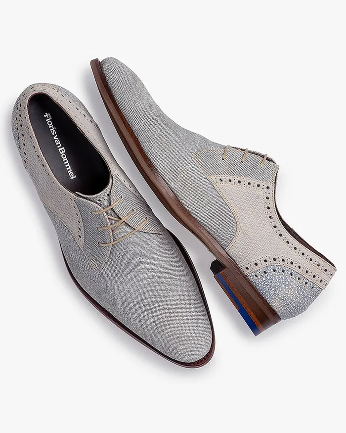 Lace Shoes Men Floris Van Bommel De Stapper 3911 Suede