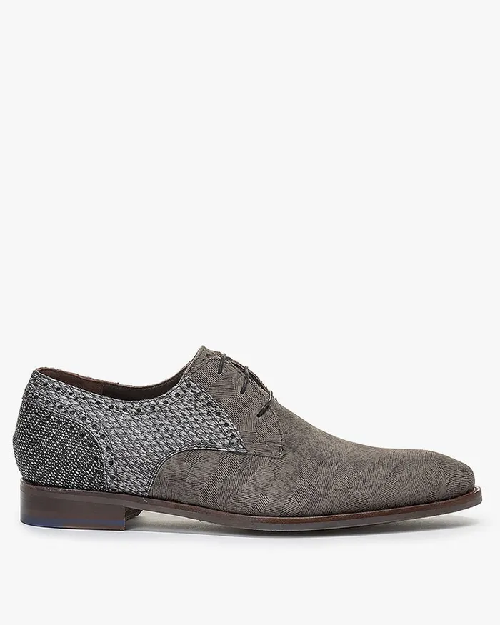 Lace Shoes Men Floris Van Bommel De Stapper 3928 Nubuckleather