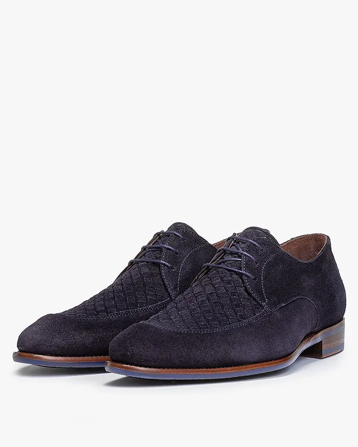 Lace Shoes Men Floris Van Bommel De Stapper 5001 Suede