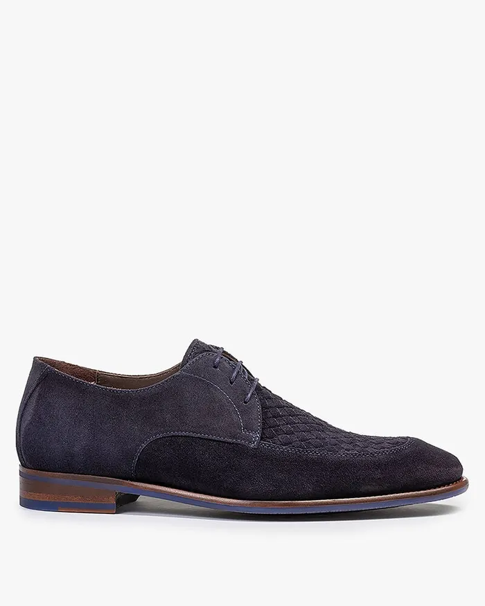 Lace Shoes Men Floris Van Bommel De Stapper 5001 Suede