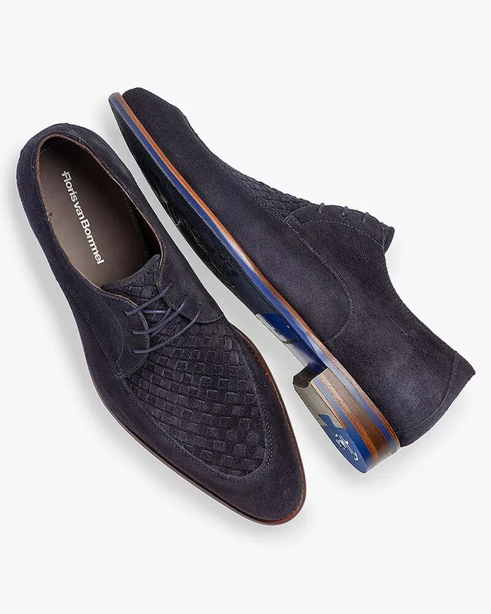 Lace Shoes Men Floris Van Bommel De Stapper 5001 Suede
