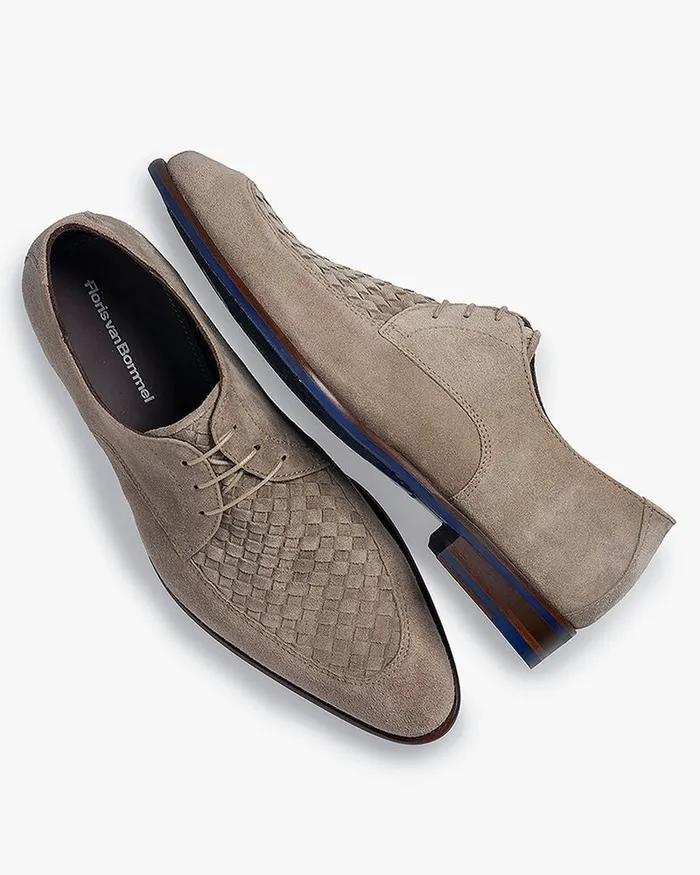 Lace Shoes Men Floris Van Bommel De Stapper 5002 Suede